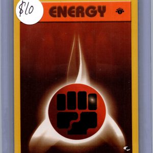 Fighting Energy 127/132 first edition, Vintage Singles Pokemon card