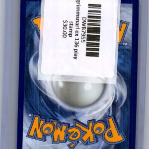 Grimmsnarl ex 136 play stamp, Promo Pokemon card - alternate view