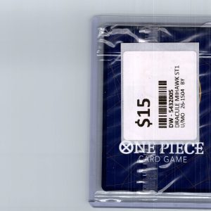 Dracule Mihawk ST12-003, One Piece Singles One Piece trading card - alternate view