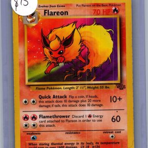 Flareon 19/64, Vintage Singles Pokemon card