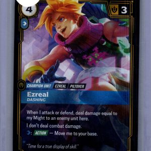 ezreal 082a/221 -Riftbound Spiritforged Riftbound trading card