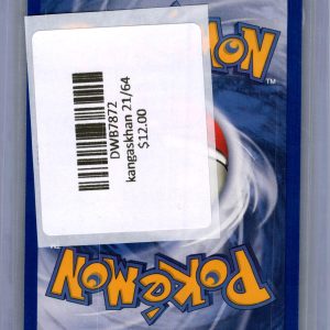 Kangaskhan 21/64, Vintage Singles Pokemon card - alternate view