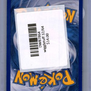 Wigglytuff 32/64, Vintage Singles Pokemon card - alternate view