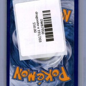 Dragonite v 191/203, Evolving Skies Pokemon card - alternate view