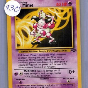 Mr Mime 22/64, Vintage Singles Pokemon card