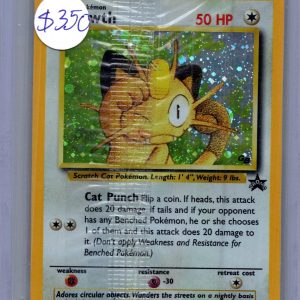 Meowth 10 promo sealed, Promo Pokemon card