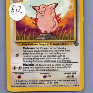 Clefable 17/64, Vintage Singles Pokemon card