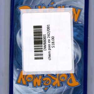 Chien Pao ex 242/091, Paldean Fates Pokemon card - alternate view