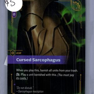 Cursed Sarcophagus 148/219, Riftbound Unleashed Riftbound trading card