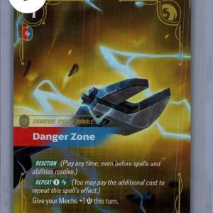 Danger Zone 182/221, Riftbound Spiritforged Riftbound trading card