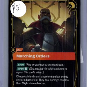 Marching Orders 114/221, Riftbound Spiritforged Riftbound trading card