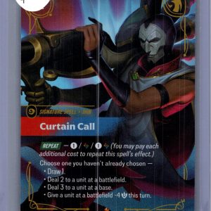 Curtain Call 182/219, Riftbound Unleashed Riftbound trading card
