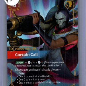 Curtain Call 182/219, Riftbound Unleashed Riftbound trading card