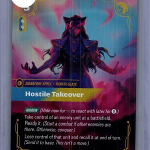 Hostile Takeover 202/221, Riftbound Spiritforged Riftbound trading card