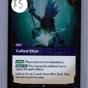 Called Shot 122/221, Riftbound Spiritforge Riftbound trading card