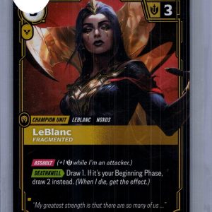 Leblanc 172/219, Riftbound Unleashed Riftbound trading card