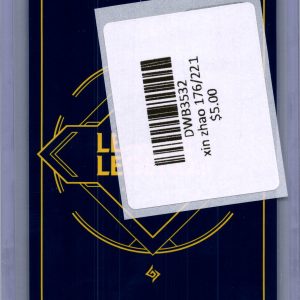 Xin Zhao 176/221- Riftbound Spiritforged Riftbound trading card - alternate view