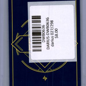 Darius 027/298, Riftbound Origins Riftbound trading card - alternate view