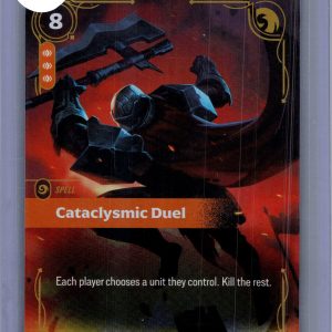 Cataclysmic Duel 090/166, Riftbound Vendetta Riftbound trading card