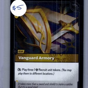 Vanguad Armor 168/221, Riftbound Spiritforged Riftbound trading card