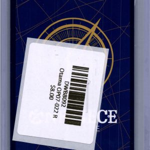 Otama OP07-022 R, One Piece Singles One Piece trading card - alternate view