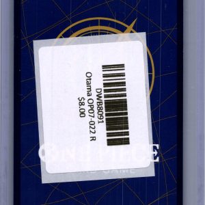 Otama OP07-022 R, One Piece Singles One Piece trading card - alternate view