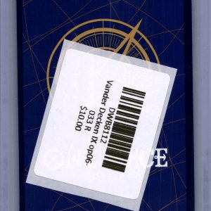 Vander Decken IX op06-033 R, One Piece Singles One Piece trading card - alternate view