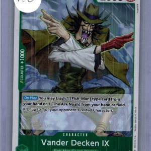Vander Decken IX op06-033 R, One Piece Singles One Piece trading card