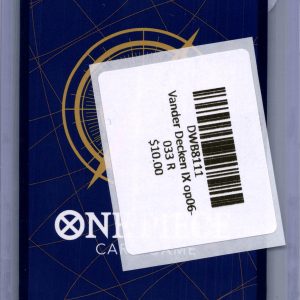 Vander Decken IX op06-033 R, One Piece Singles One Piece trading card - alternate view