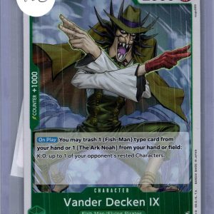 Vander Decken IX OP06-033 R, One Piece Singles One Piece trading card