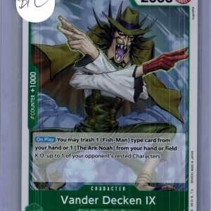 Vander Decken IX OP06-033 R, One Piece Singles One Piece trading card