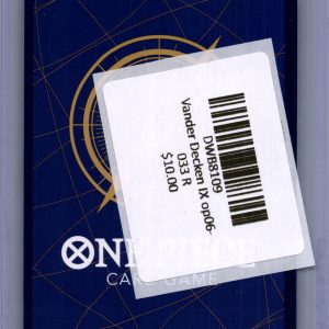 Vander Decken IX OP06-033 R, One Piece Singles One Piece trading card - alternate view