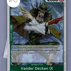 Vander Decken IX OP06-033 R, One Piece Singles One Piece trading card