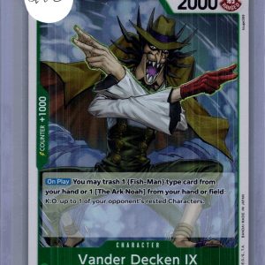 Vander Decken IX OP06-033 R, One Piece Singles One Piece trading card