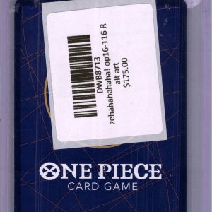Zehahahahaha! op16-116 R alt art, One Piece Singles One Piece trading card - alternate view