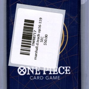Marshall.d.teach op16-119 SEC, One Piece Singles One Piece trading card - alternate view