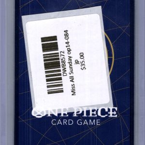Miss All Sunday op14-084 jp, One Piece Singles One Piece trading card - alternate view