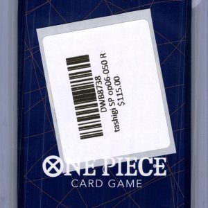 Tashigi SP OP06-050 R, One Piece Singles One Piece trading card - alternate view