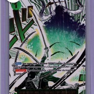 Demon Aura Nine Sword Style OP12-037 Alt, One Piece Singles One Piece trading card