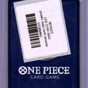 Demon Aura Nine Sword Style OP12-037 Alt, One Piece Singles One Piece trading card - alternate view