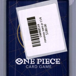 Roronoa Zoro P-114, One Piece Singles One Piece trading card - alternate view