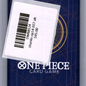 Shanks OP14-027 alt, One Piece Singles One Piece trading card - alternate view