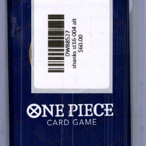 Shanks st16-004 alt, One Piece Singles One Piece trading card - alternate view