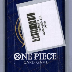 kaido op05-118 One Piece trading card - alternate view