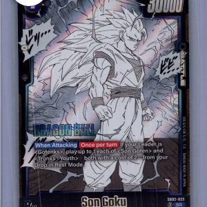 Son Goku SB02-023, Dragon Ball Z Pokemon card