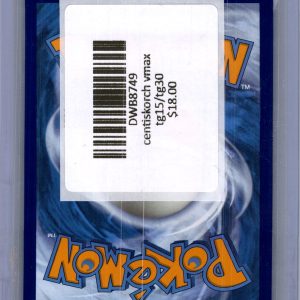 Centiskorch Vmax tg15/tg30, Lost Origin Pokemon card - alternate view