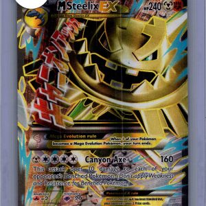 M Steelix ex 109/114, Steam Siege Pokemon card