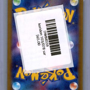 Koridon 103/078 SAR, Japanese Singles Pokemon card - alternate view