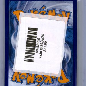 riolu gg26/gg70 Pokemon card - alternate view