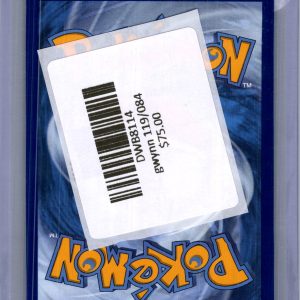 Gwynn 119/084, Pitch Black Pokemon card - alternate view